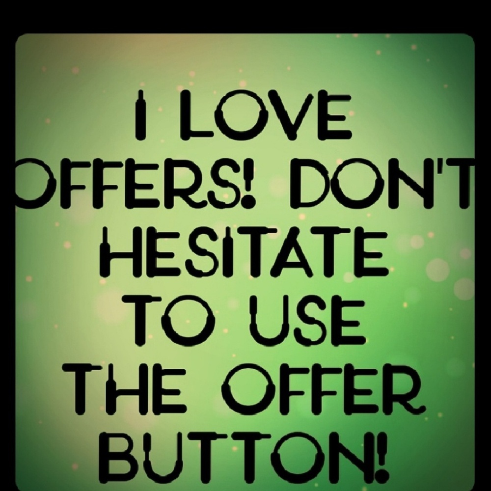 🤗Offers welcome on items above $15